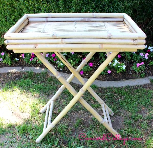 bar cart makeover, outdoor furniture, outdoor living, painted furniture