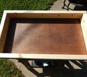 diy party cart potting bench, diy, gardening, how to, outdoor furniture, outdoor living, woodworking projects