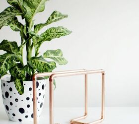 copper pipe magazine rack, diy, how to, repurposing upcycling, storage ideas