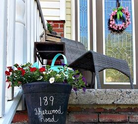 summer front stoop, curb appeal, gardening, outdoor living