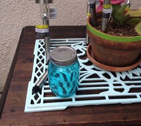 q lid idea for mason jar for outdoor solar lights, lighting, mason jars, outdoor living, repurposing upcycling, Here is jar Screw on top