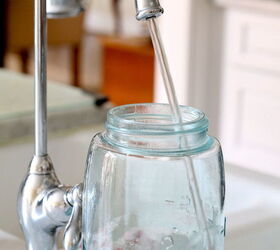 eco friendly glass substitute for bottled water, go green, mason jars, repurposing upcycling