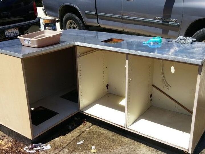 q how to resurface an outdoor bar, outdoor furniture, outdoor living, painted furniture, repurposing upcycling