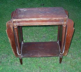 Any ideas on how to refurbish this little side table?? Hometalk