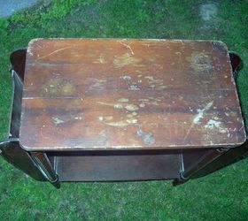 Any ideas on how to refurbish this little side table?? Hometalk