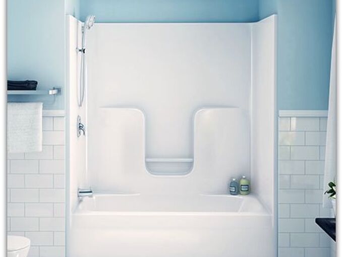 Clean Fiberglass Tub Shower Enclosure, Fiberglass Bathtub Shower Enclosures