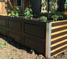 Repurposed /Upcycled Garden Planter Boxes
