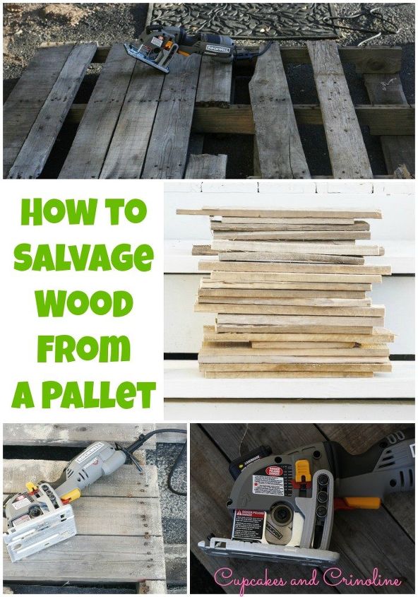 how to take apart a pallet without using any elbow grease, diy, pallet, tools