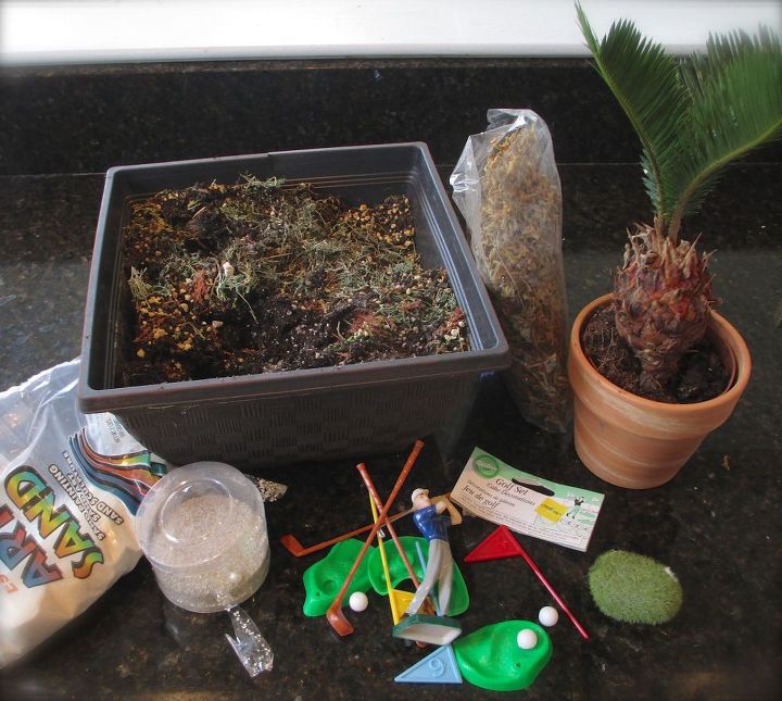Tabletop Golf Garden For Fathers Day Hometalk Tabletop Golf Garden For Fathers Day Hometalk
