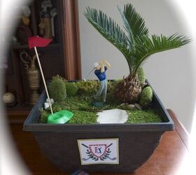 Tabletop Golf Garden for Fathers Day