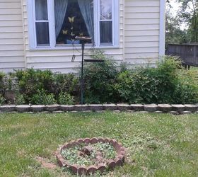 q suggestions for front flowerbed update, curb appeal, flowers, gardening, raised garden beds, right side of house