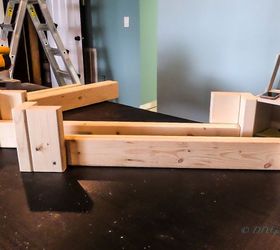 diy wood platform, diy, how to, woodworking projects