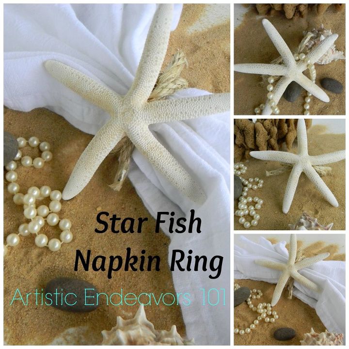 anel de guardanapo starfish um tutorial diy rpido
