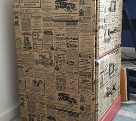 File Cabinet Upcycle With Wrapping Paper Hometalk