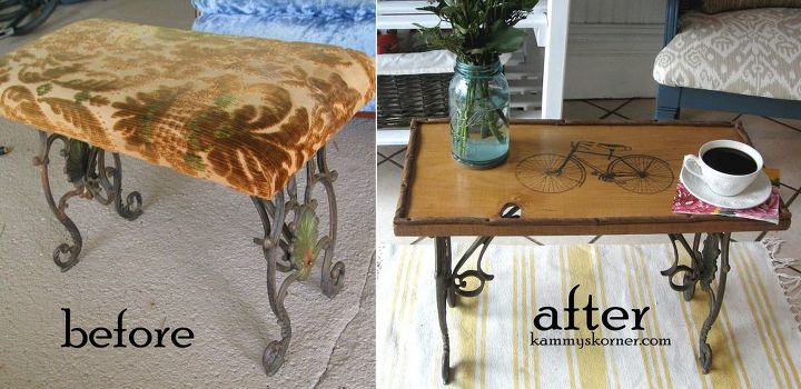 how to easily transfer a vintage graphic onto wood, painted furniture, repurposing upcycling, rustic furniture