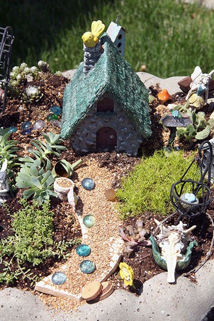 2015 fairy garden, container gardening, gardening