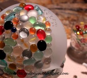 globe shade as solar light cover, crafts, how to, lighting, outdoor living, repurposing upcycling