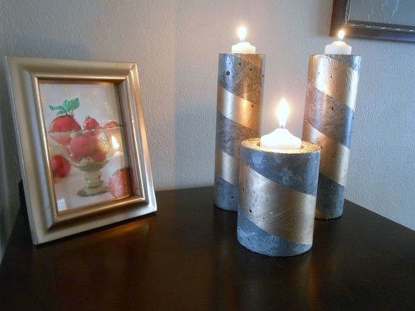 think concrete decor sounds hideous wait till you see these 9 ideas, Project via Rhonda Sprouts and Stuff