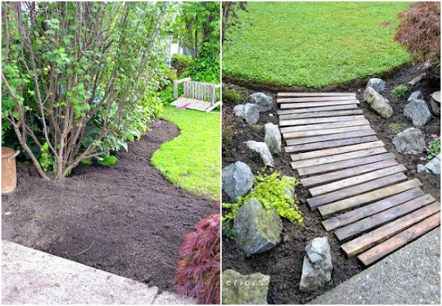 instead of planting flowers these homeowners did something brilliant, Project via Donna Funky Junk Interiors