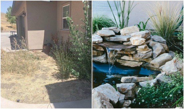 instead of planting flowers these homeowners did something brilliant, Project via Chanda and Sam Zest It Up