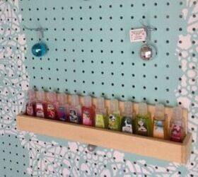 creating custom shelves for your pegboard organizer, how to, organizing, shelving ideas, woodworking projects