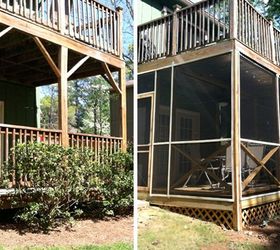 breezy bug free screened in porch, outdoor living, pest control, porches