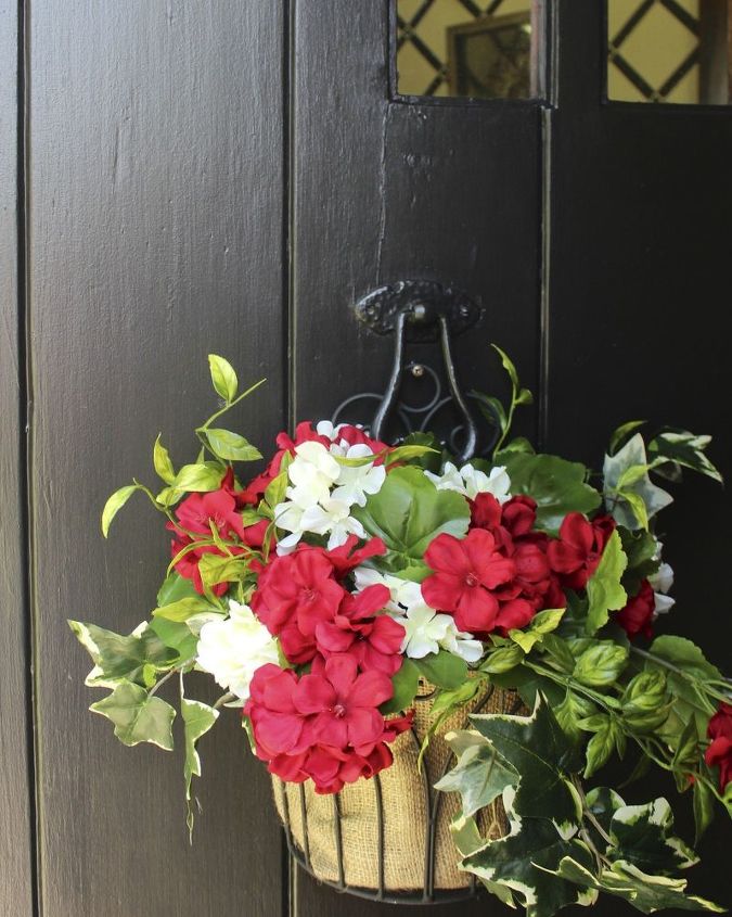 using a flower pot as a wreath, crafts, flowers, wreaths