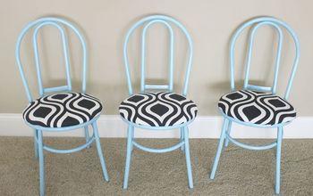Makeover: Metal Parlor Chairs