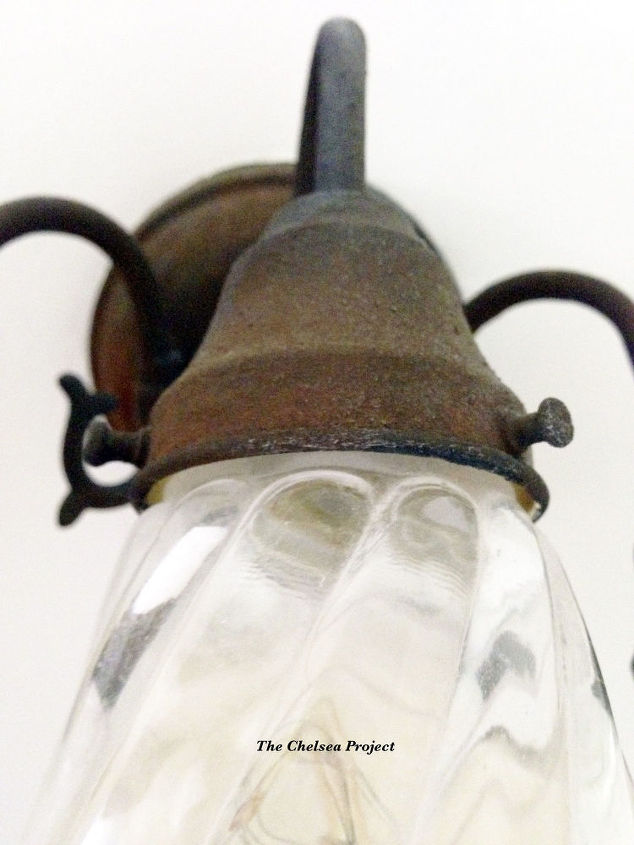 how to rust a brass light fixture in 3 easy steps, how to, lighting, repurposing upcycling