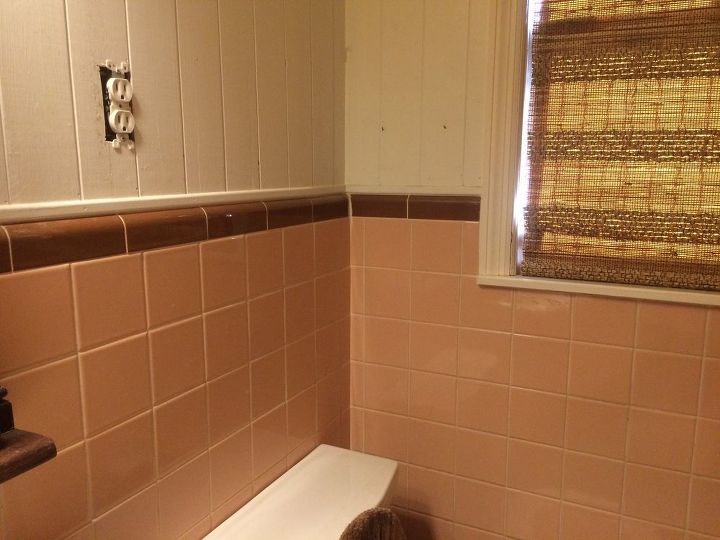 can my 50 s pink tiled bathroom be painted