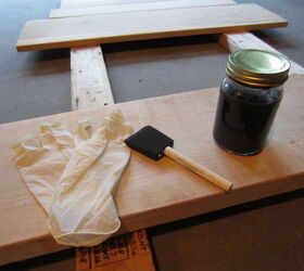 diy steel wool vinegar stain, diy, how to, painted furniture, painting, repurposing upcycling