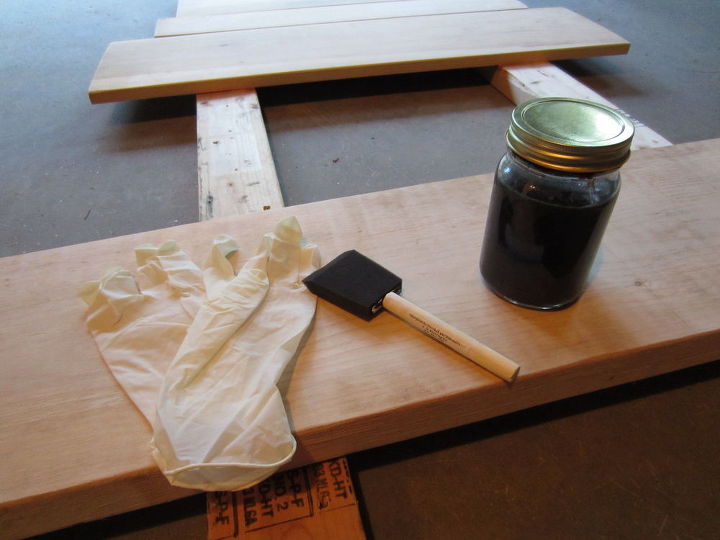 diy steel wool vinegar stain, diy, how to, painted furniture, painting, repurposing upcycling