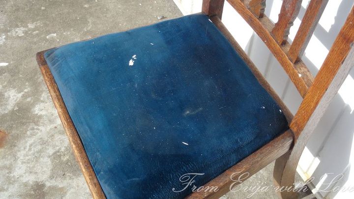how to transform old chairs and recover seats, how to