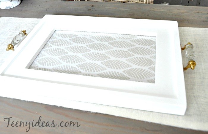 tray makeover, chalk paint, crafts, how to, repurposing upcycling