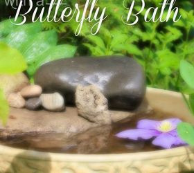 Cómo atraer a las mariposas a tu jardín con un baño para mariposas