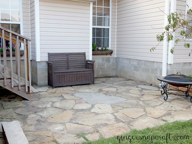 create a rock patio in your yard, concrete masonry, diy, gardening, how to, outdoor living, patio