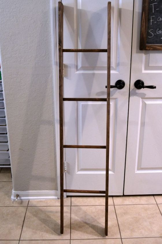 diy ladder pot rack, how to, kitchen design, organizing, repurposing upcycling, storage ideas