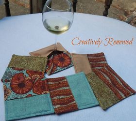how to make wine glass coasters, crafts, how to