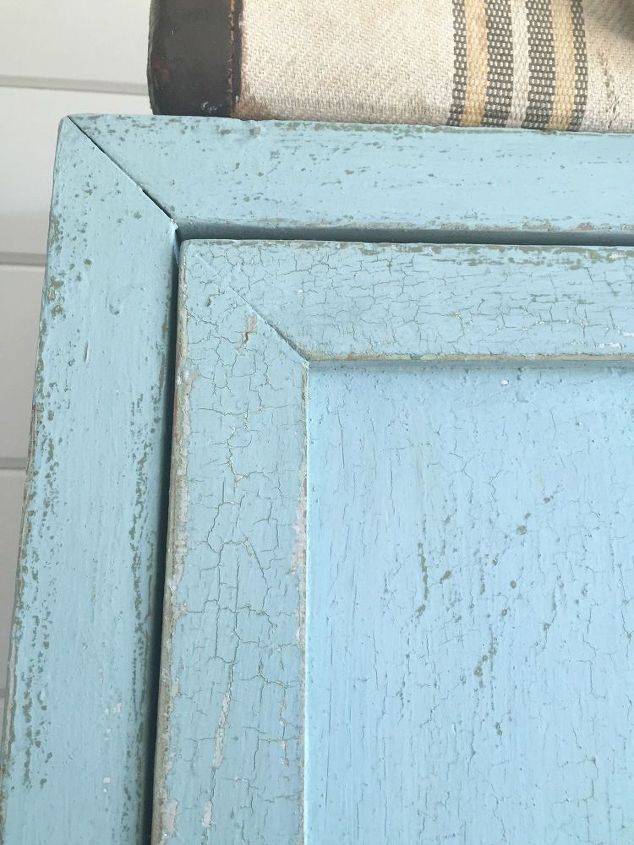 milk paint vintage cabinet with ofmp, painted furniture, rustic furniture