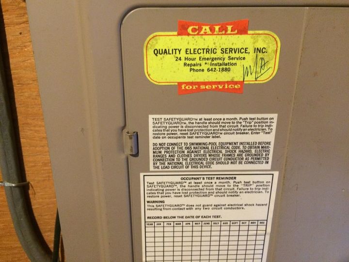 q panel safety code approved, electrical, home improvement, home maintenance repairs