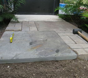 how to install a paver walkway, concrete masonry, how to, outdoor living