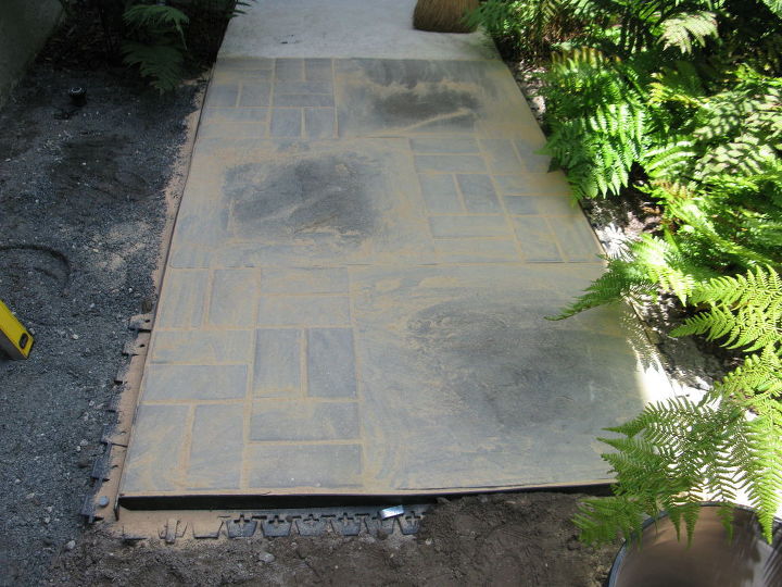 how to install a paver walkway, concrete masonry, how to, outdoor living