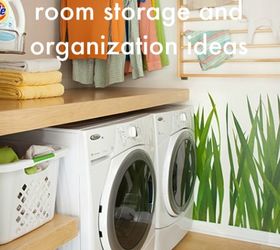 10 smart small laundry room storage and organization ideas, laundry rooms, organizing, storage ideas