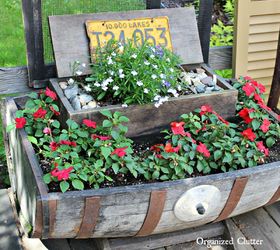 how to add vertical interest to your flower beds containers, container gardening, flowers, gardening, how to, outdoor living