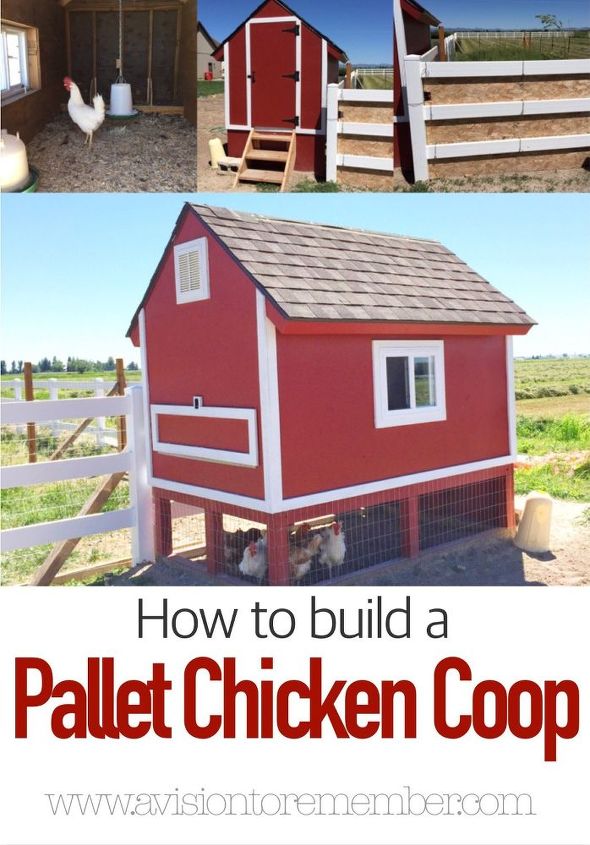 barn pallet chicken coop, homesteading, outdoor living, pallet, repurposing upcycling