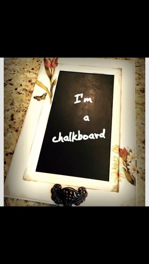 Chalkboard Cabinet Door Hometalk