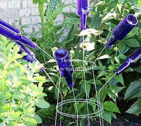 think a tomato cage is just for growing tomatoes look at these hacks, Photo via Pam House of Hawthornes