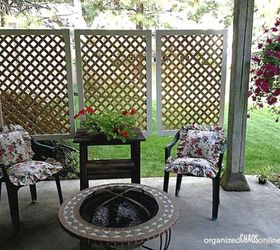8 diy privacy screens for your outdoor areas, Photo via Patti Organized Chaos Online