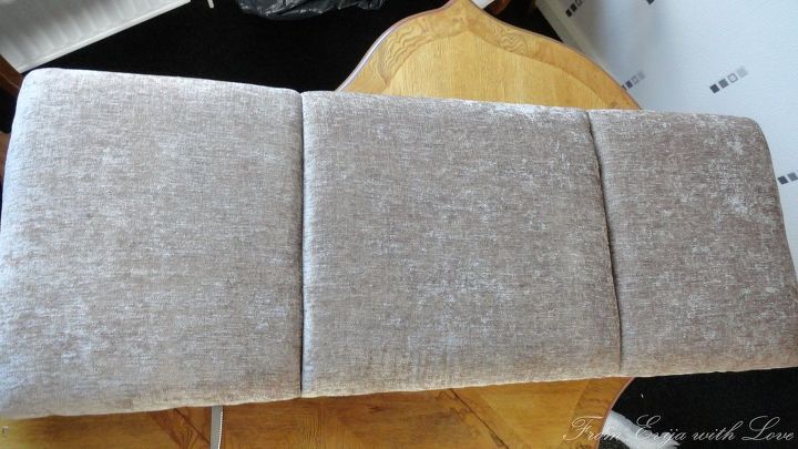 diy how to make an upholstered head board, how to