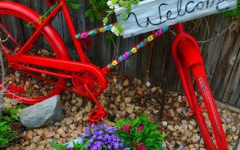 Repurposed Garden Bike